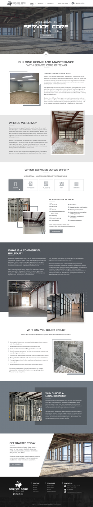 Diseño Web por Blue Sparrow para este proyecto | Diseño: #29782294