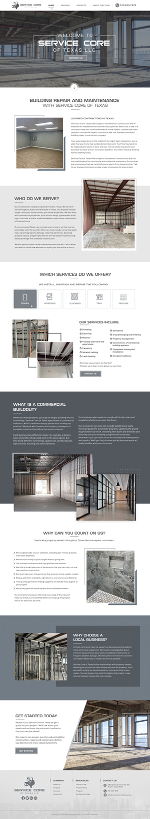 Diseño Web por Blue Sparrow para este proyecto | Diseño: #29782339
