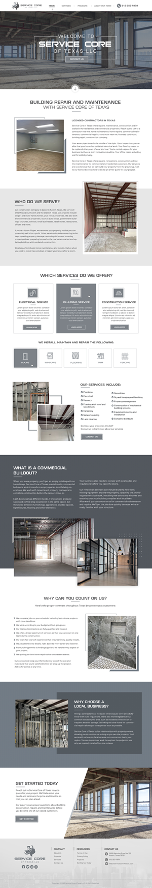 Diseño Web por Blue Sparrow para este proyecto | Diseño: #29782608