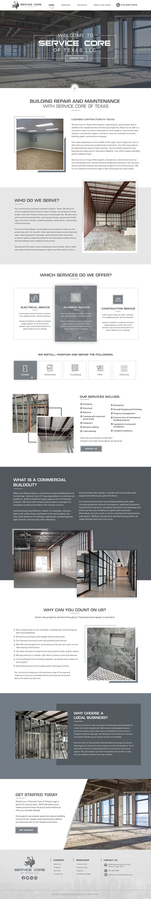 Diseño Web por Blue Sparrow para este proyecto | Diseño: #29782635