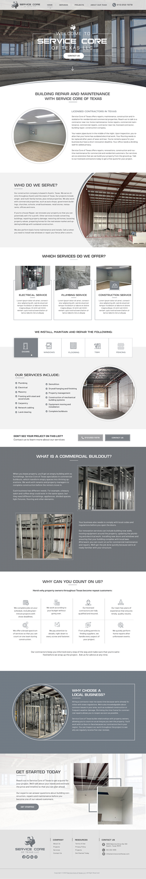 Diseño Web por Blue Sparrow para este proyecto | Diseño: #29784773