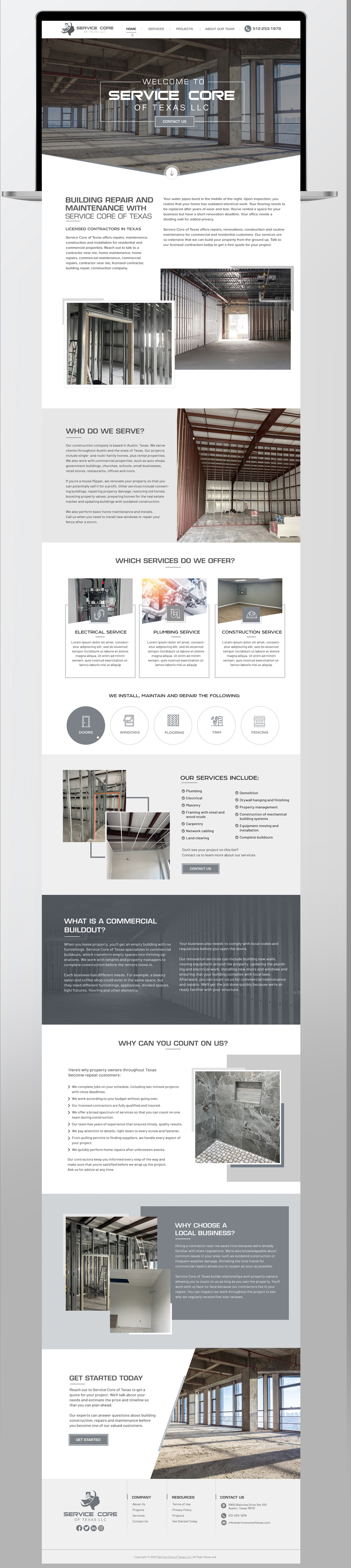Web Design by Blue Sparrow for this project | Design #29784929