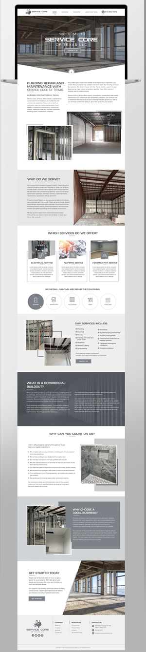Diseño Web por Blue Sparrow para este proyecto | Diseño: #29784929