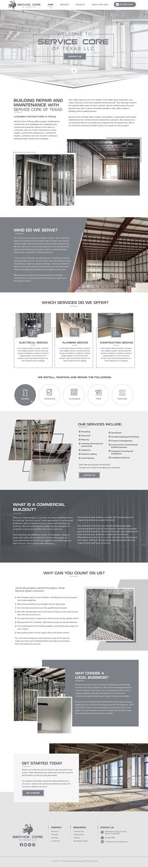 Diseño Web por Blue Sparrow para este proyecto | Diseño: #29785585
