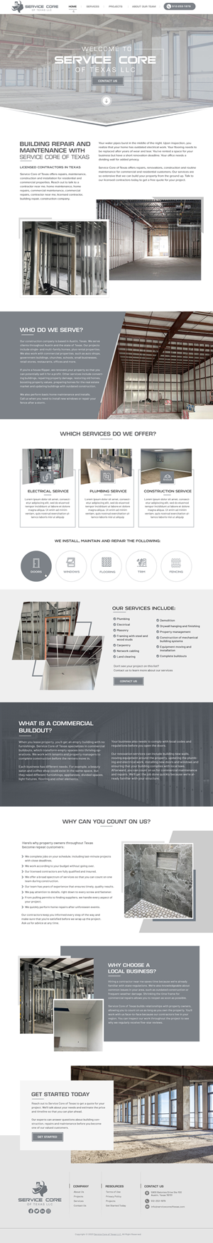 Diseño Web por Blue Sparrow para este proyecto | Diseño: #29785586