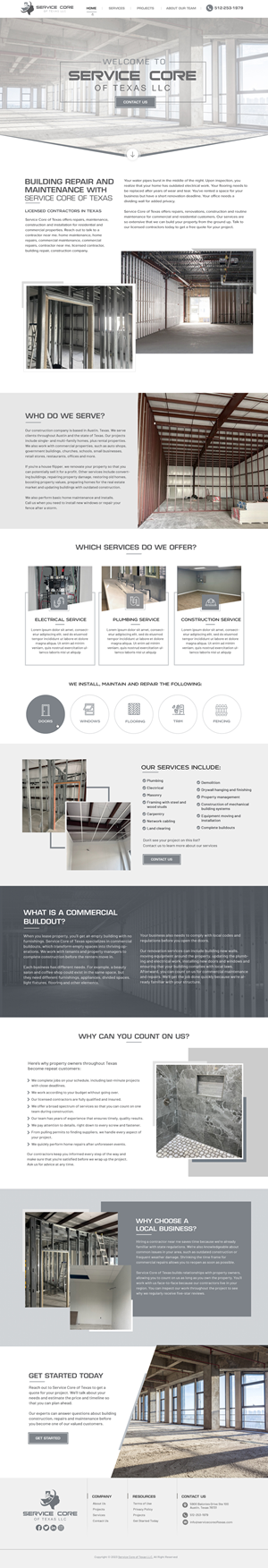 Diseño Web por Blue Sparrow para este proyecto | Diseño: #29785587
