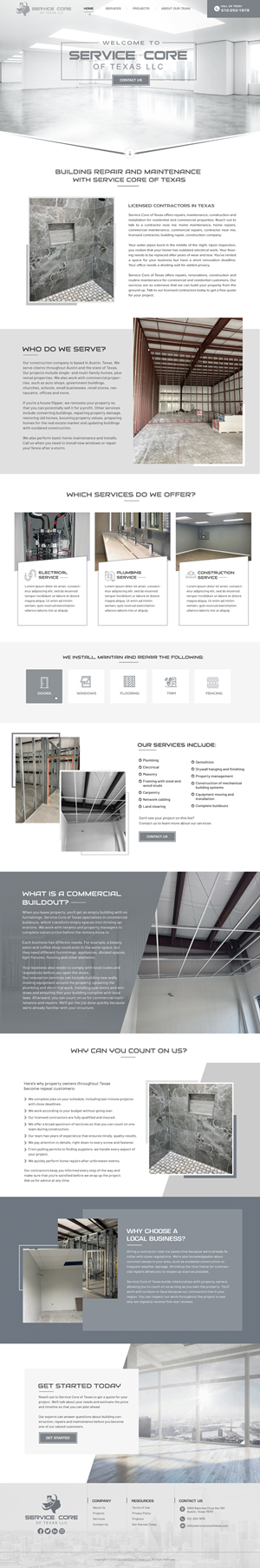 Diseño Web por Blue Sparrow para este proyecto | Diseño: #29786633