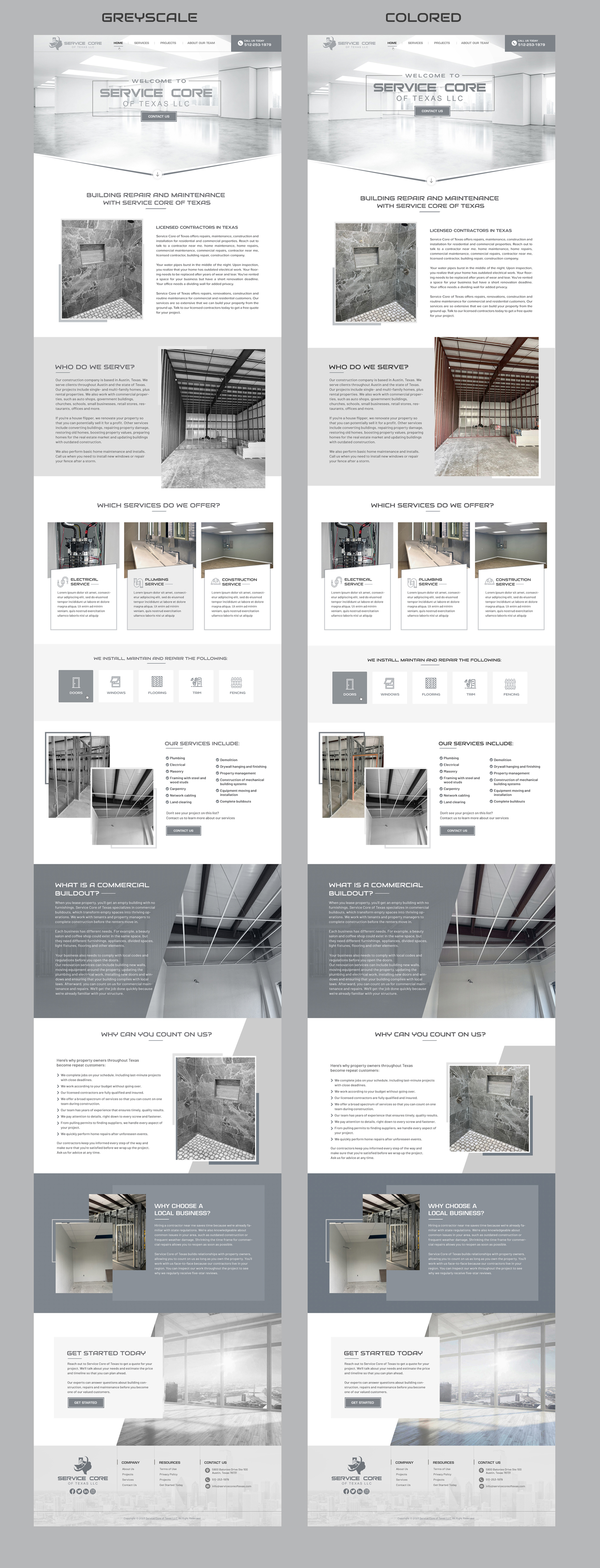 Web Design by Blue Sparrow for this project | Design #29786707