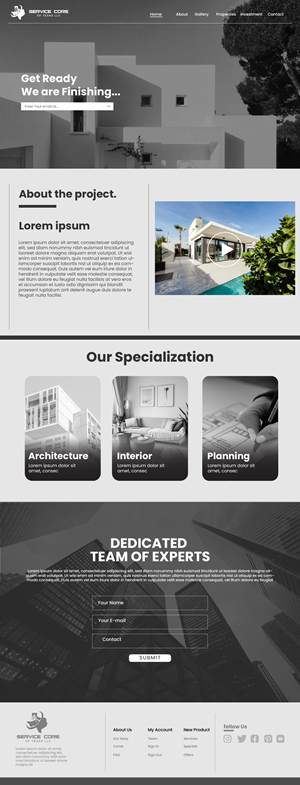 Diseño Web por zero creative para este proyecto | Diseño: #29779297