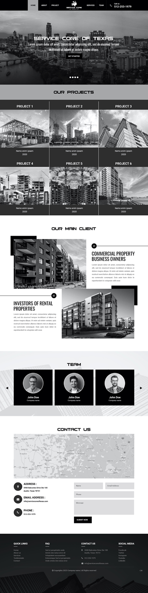 Web Design by pb for this project | Design #29779186