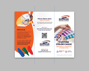 Flyer Design by Oleksandra Den for Denver Color Caulk | Design: #29911550
