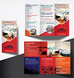 Flyer Design by creativemood438 for Denver Color Caulk | Design: #29802625
