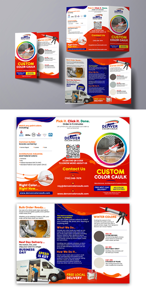 Flyer Design by debdesign for Denver Color Caulk | Design: #29782847