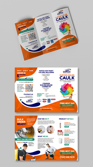 Flyer Design by debdesign for Denver Color Caulk | Design: #29783053