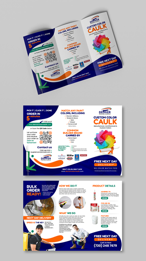 Flyer Design by debdesign for Denver Color Caulk | Design: #29783054