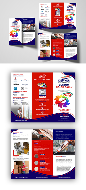 Flyer Design by debdesign for Denver Color Caulk | Design: #29783288