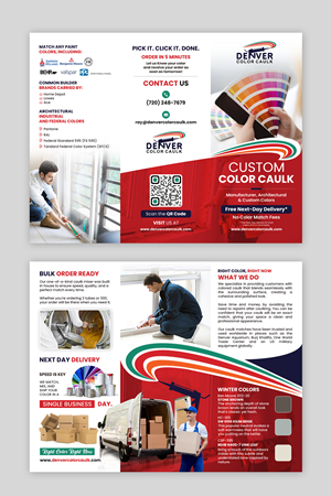 Flyer Design by debdesign for Denver Color Caulk | Design: #29856508