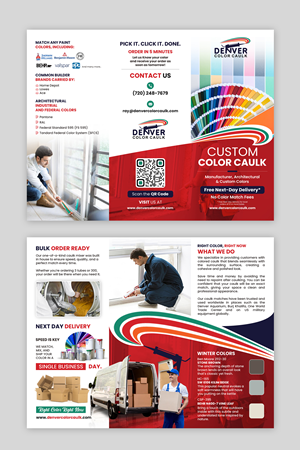 Flyer Design by debdesign for Denver Color Caulk | Design: #29856509