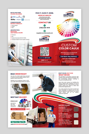 Flyer Design by debdesign for Denver Color Caulk | Design: #29856510
