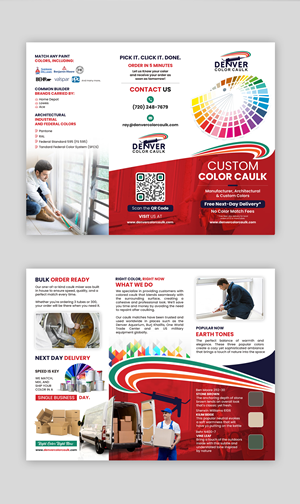 Flyer Design by debdesign for Denver Color Caulk | Design: #29874502