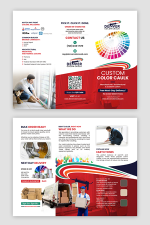 Flyer Design by debdesign for Denver Color Caulk | Design: #29917015