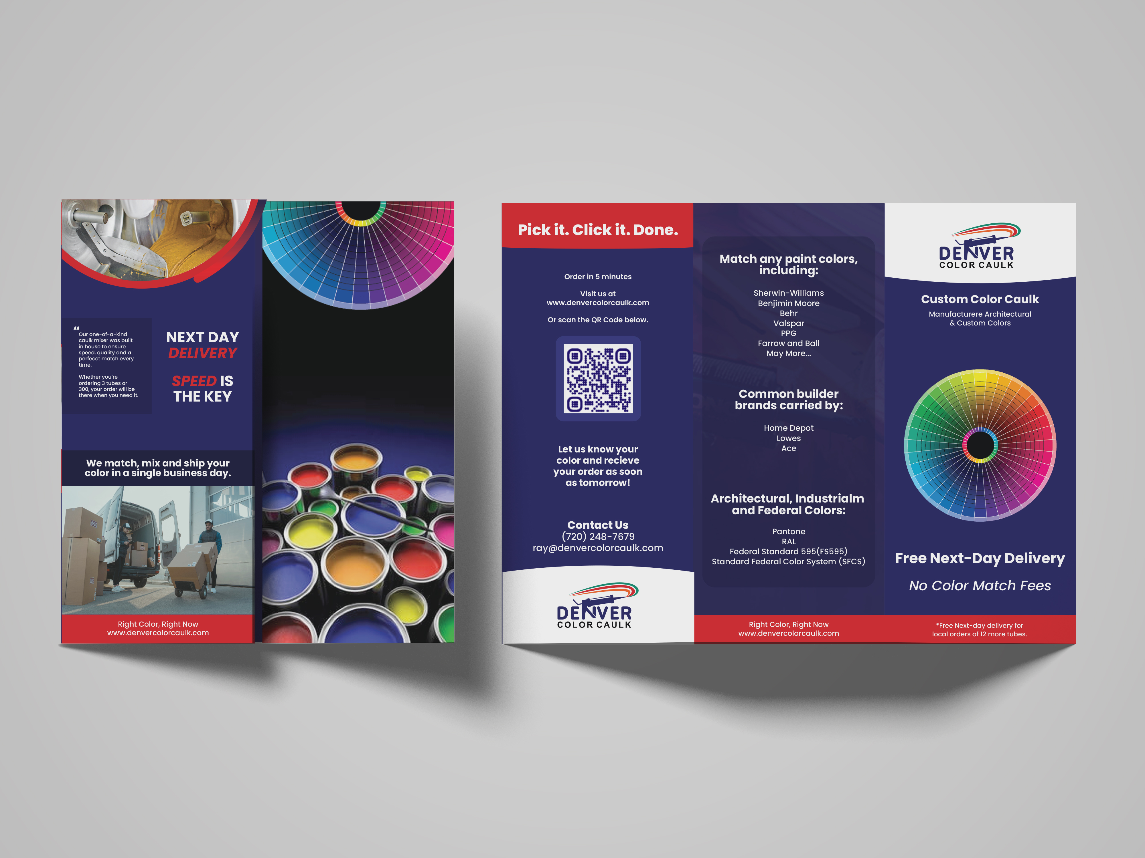 Flyer Design by Jeewz for Denver Color Caulk | Design #29788488