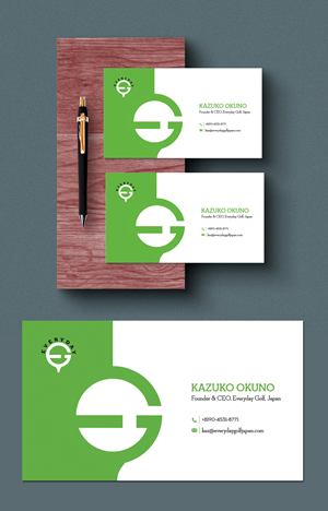 Business Card Design by BLUE WINGS