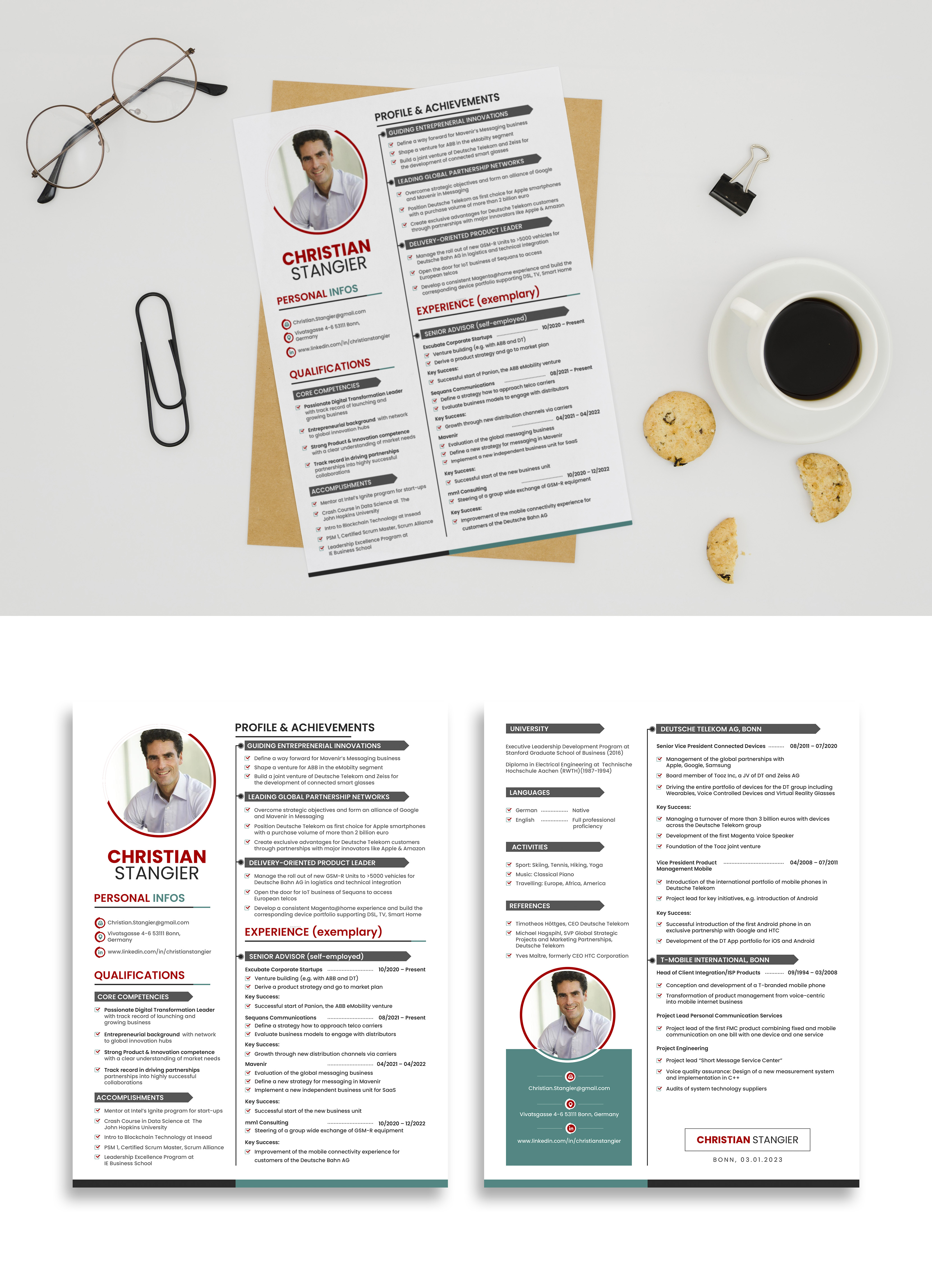 Resume Design by debdesign for this project | Design #29783777
