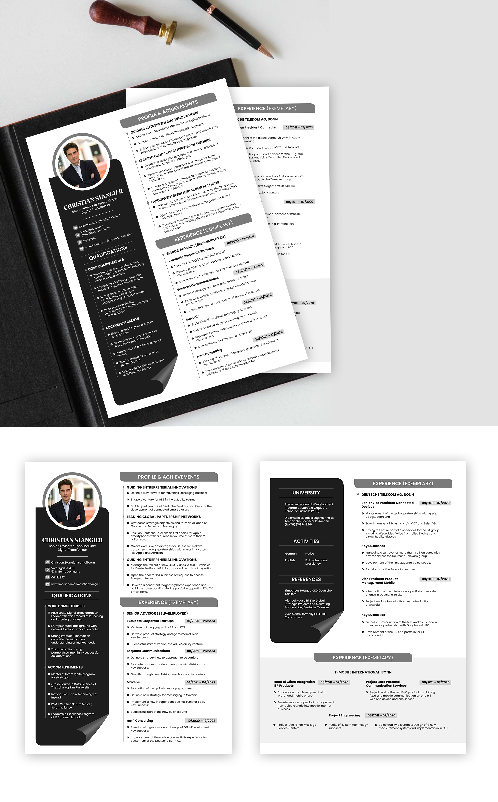 Resume Design by debdesign for this project | Design #29783832