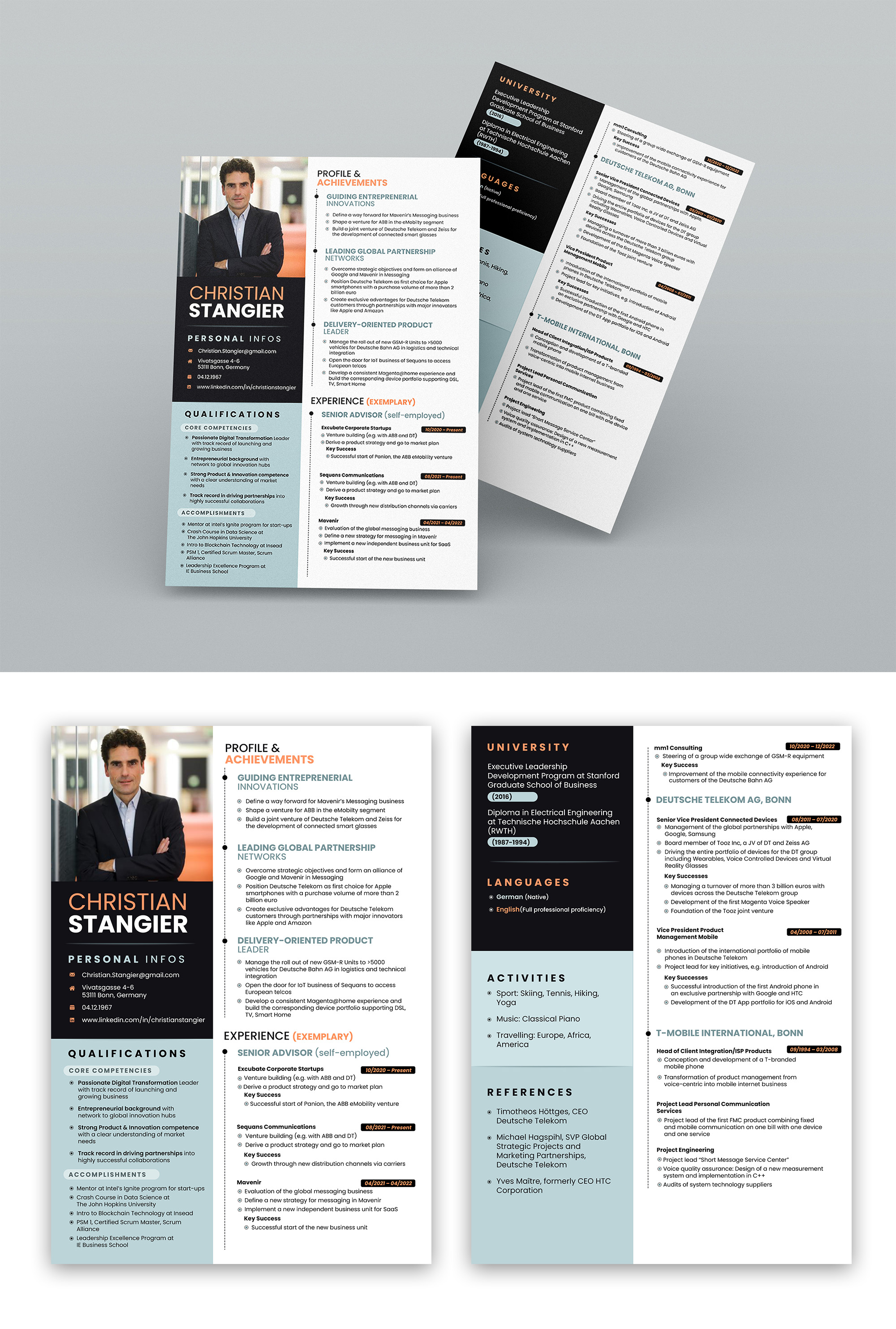 Design de CV par debdesign pour ce projet | Design : #29795393