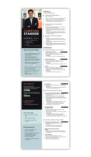Design de CV par debdesign pour ce projet | Design : #29804296