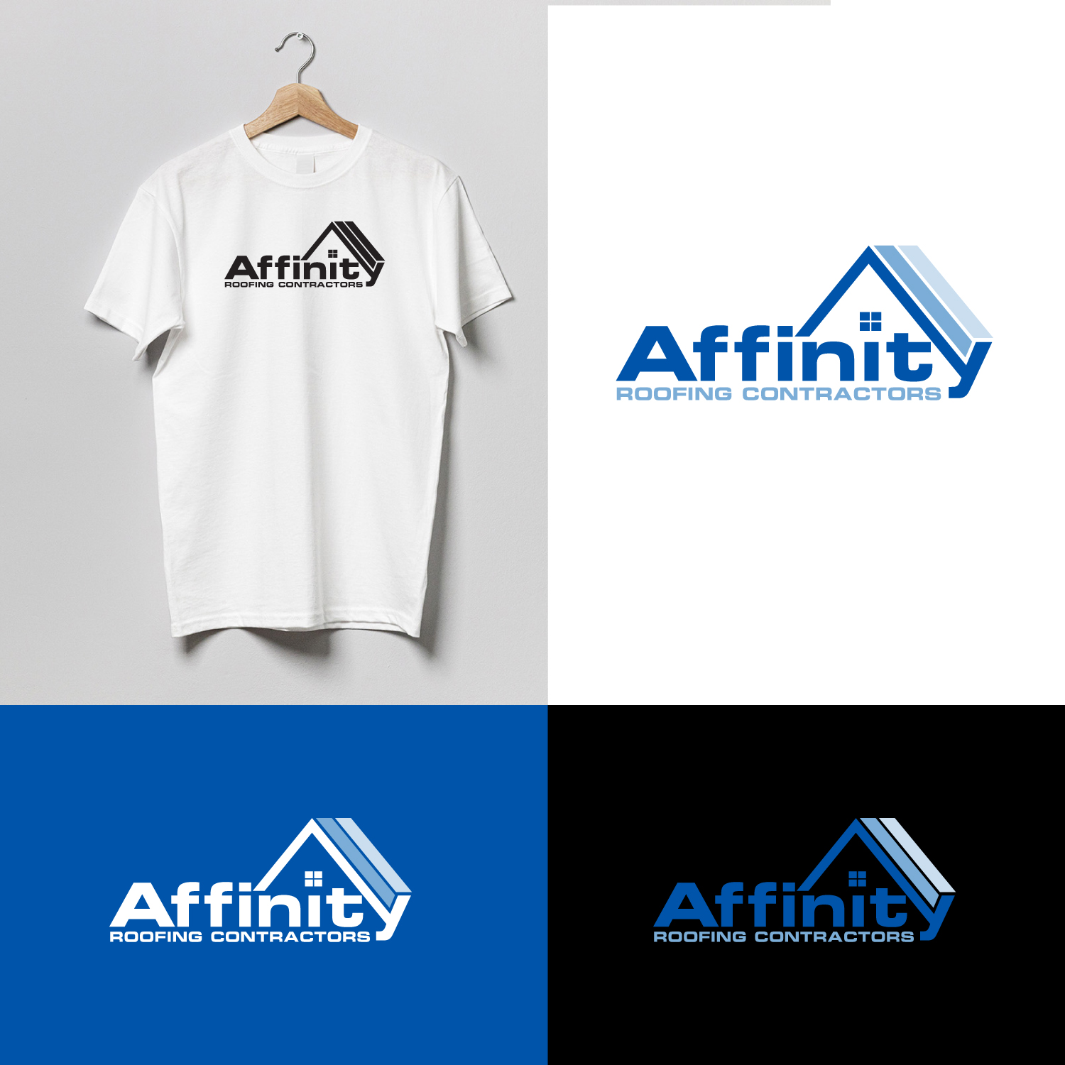 Design de Logo par Revolt Team pour Affinity Roofing Contractors | Design #29784277