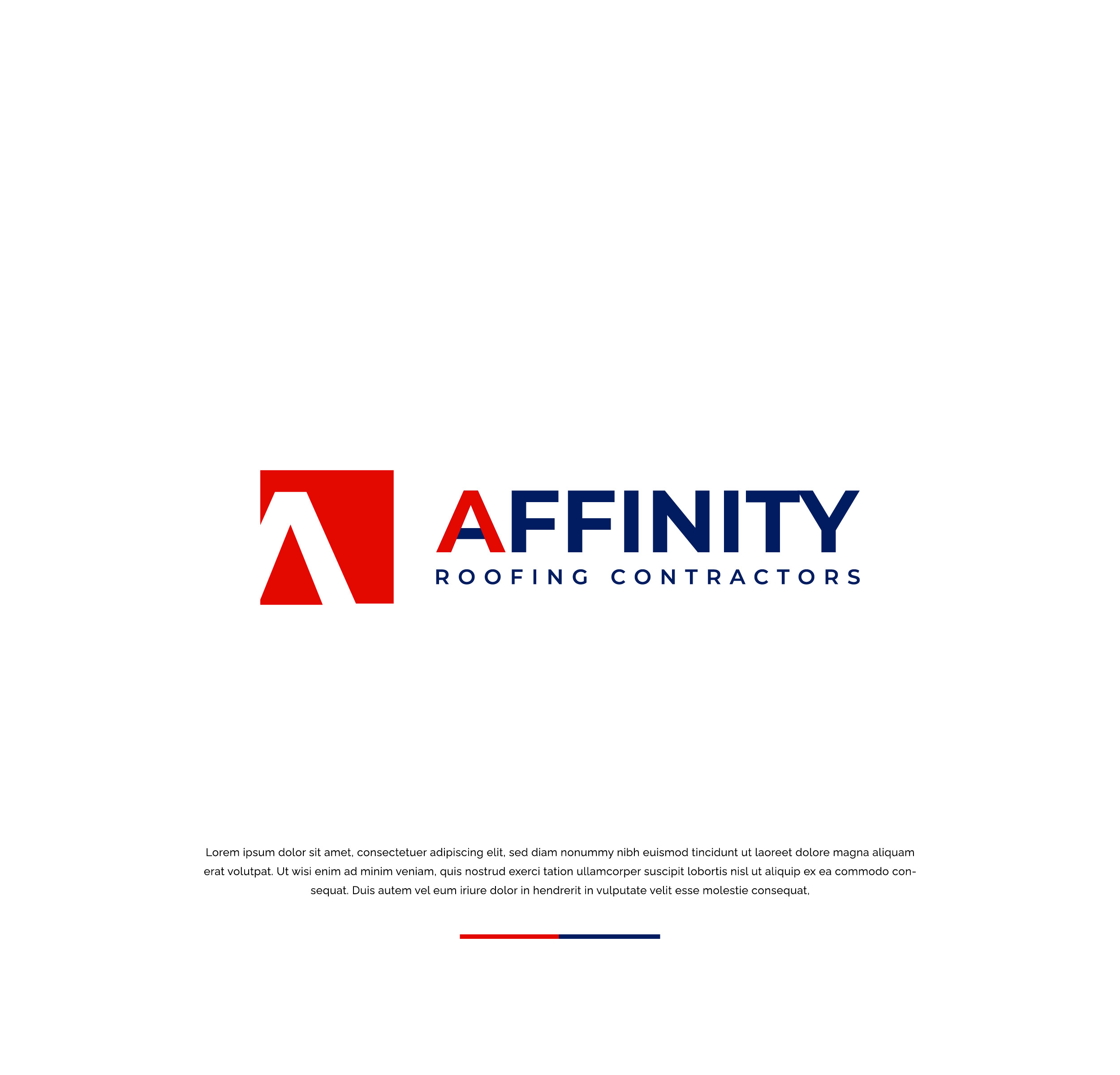 Design de Logo par mehedi.h pour Affinity Roofing Contractors | Design #29778930