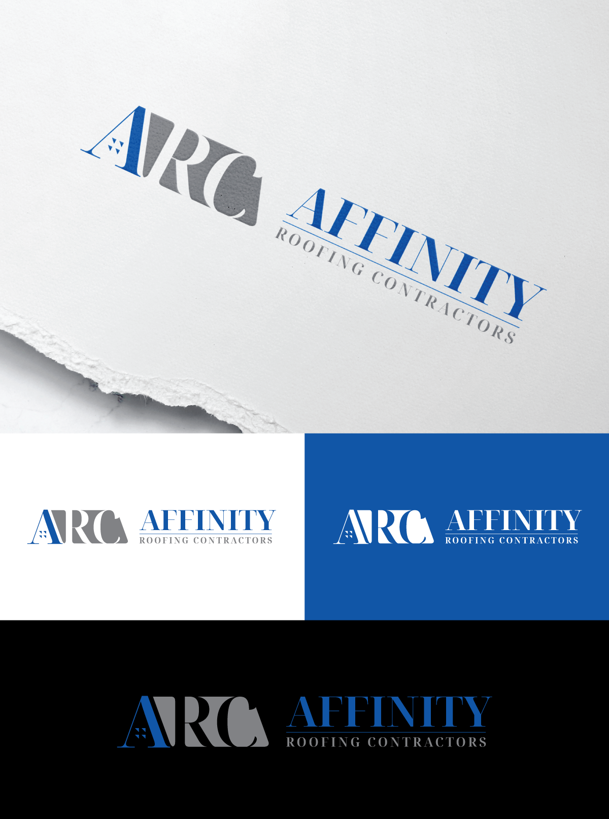 Design de Logo par Digi_Design555 pour Affinity Roofing Contractors | Design #29815142