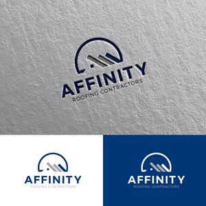 Diseño de Logo por chris Ray para Affinity Roofing Contractors | Diseño: #29781560