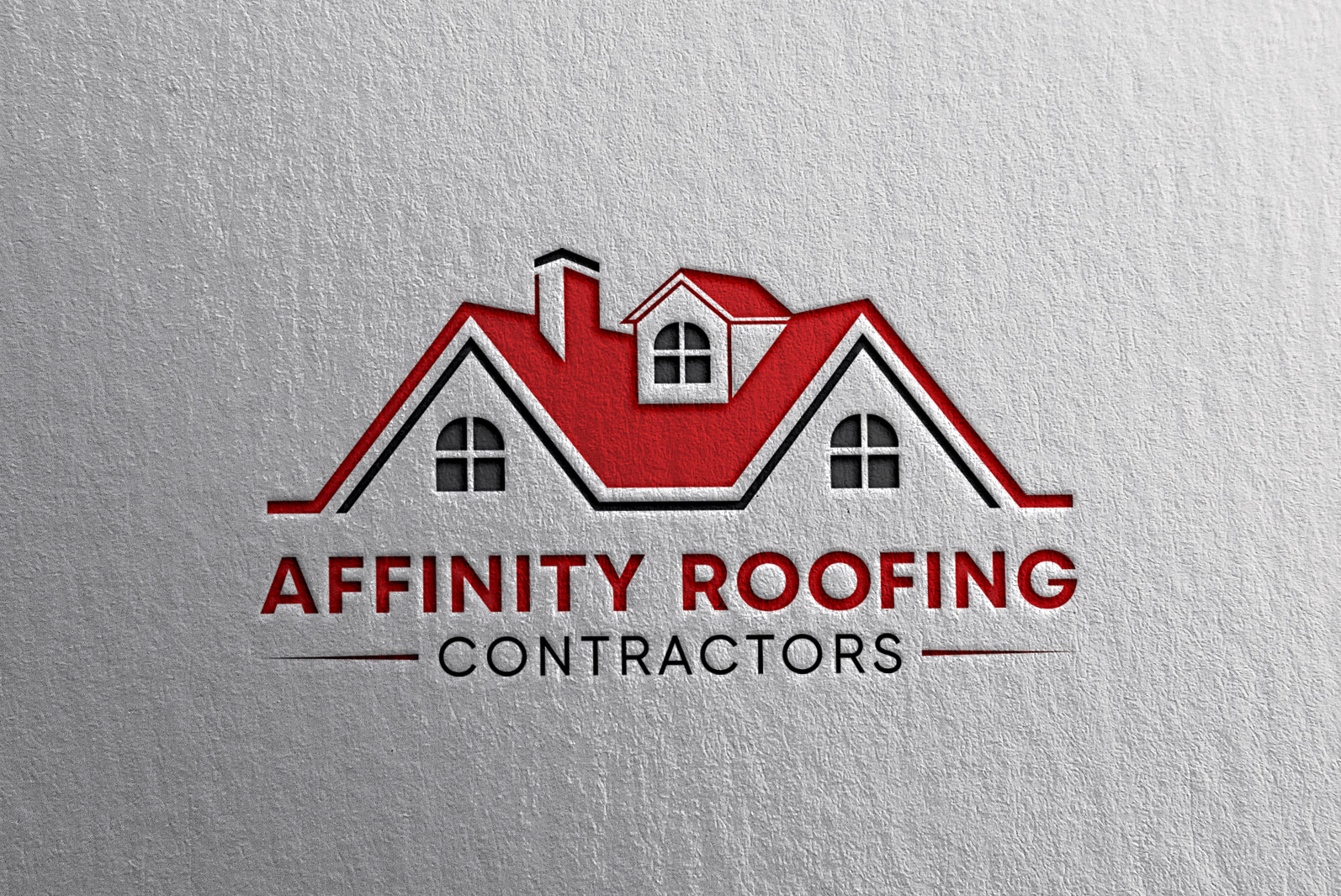 Logo Design by Creative Service6 for Affinity Roofing Contractors | Design #29785490