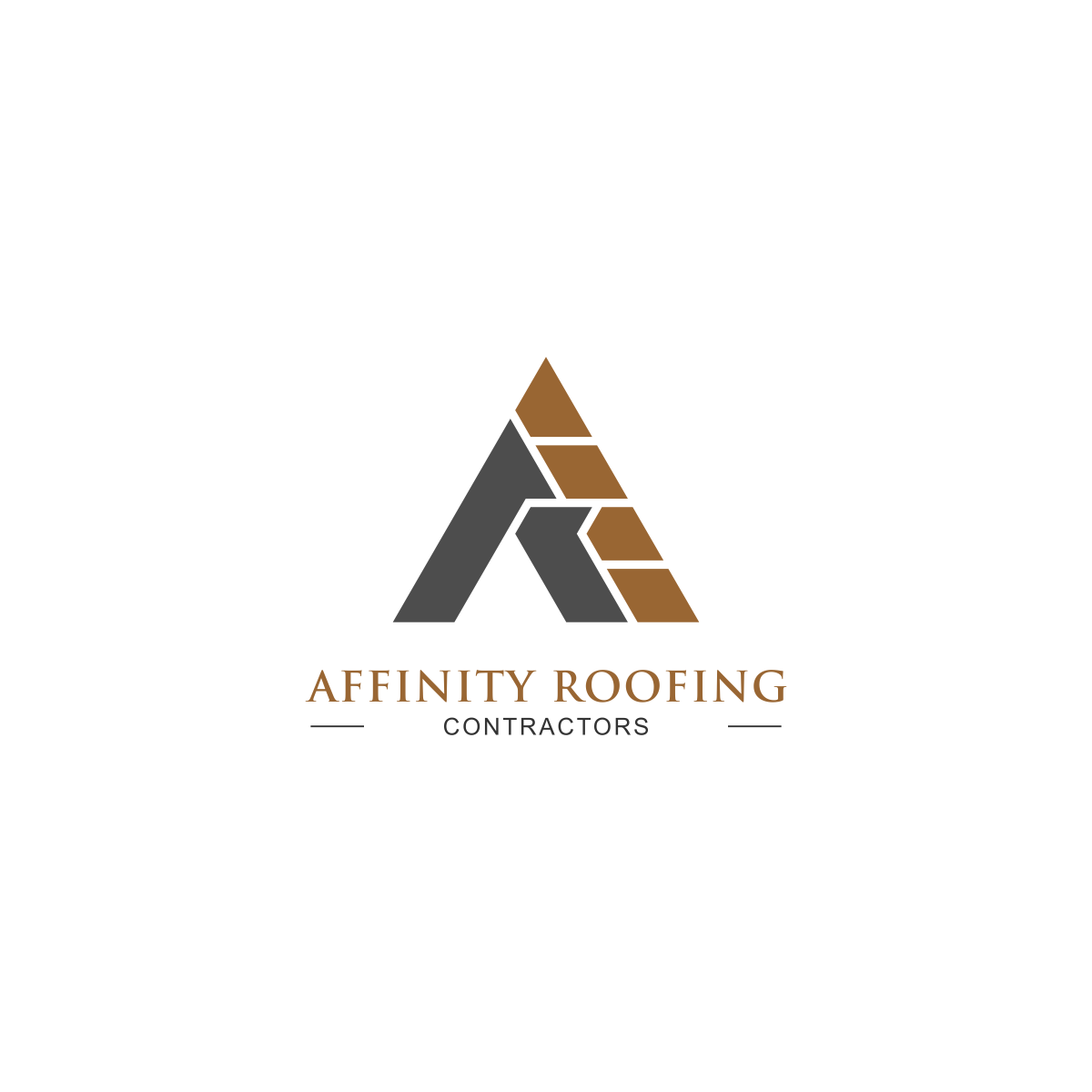 Diseño de Logo por gusboo para Affinity Roofing Contractors | Diseño #29785363