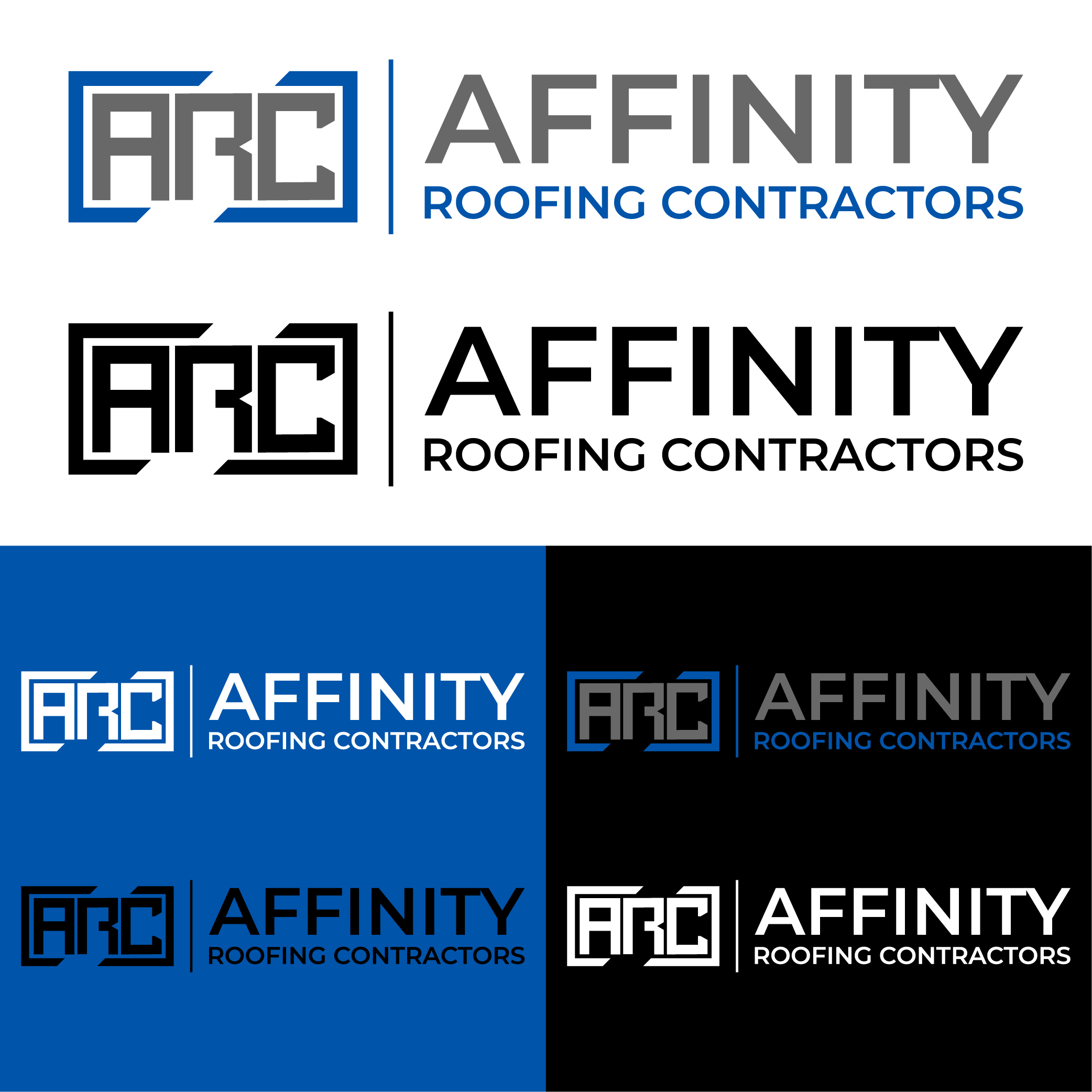 Logo Design by Iam Studio for Affinity Roofing Contractors | Design #29789356