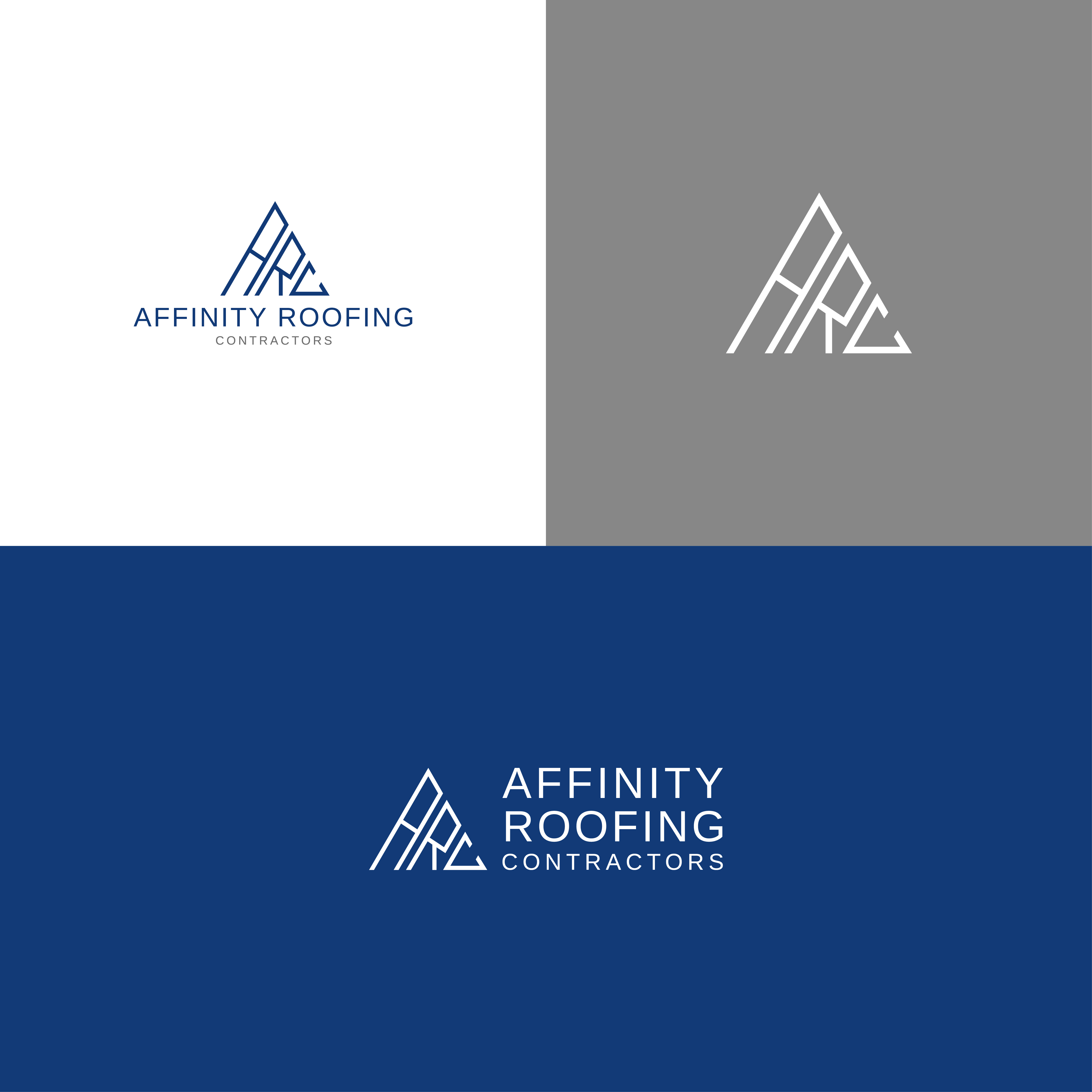Logo Design by ulafra© for Affinity Roofing Contractors | Design #29815482