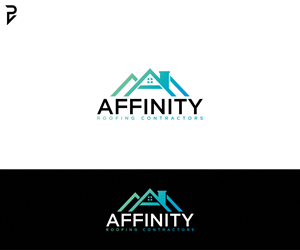 Diseño de Logo por poisonvectors para Affinity Roofing Contractors | Diseño: #29779868