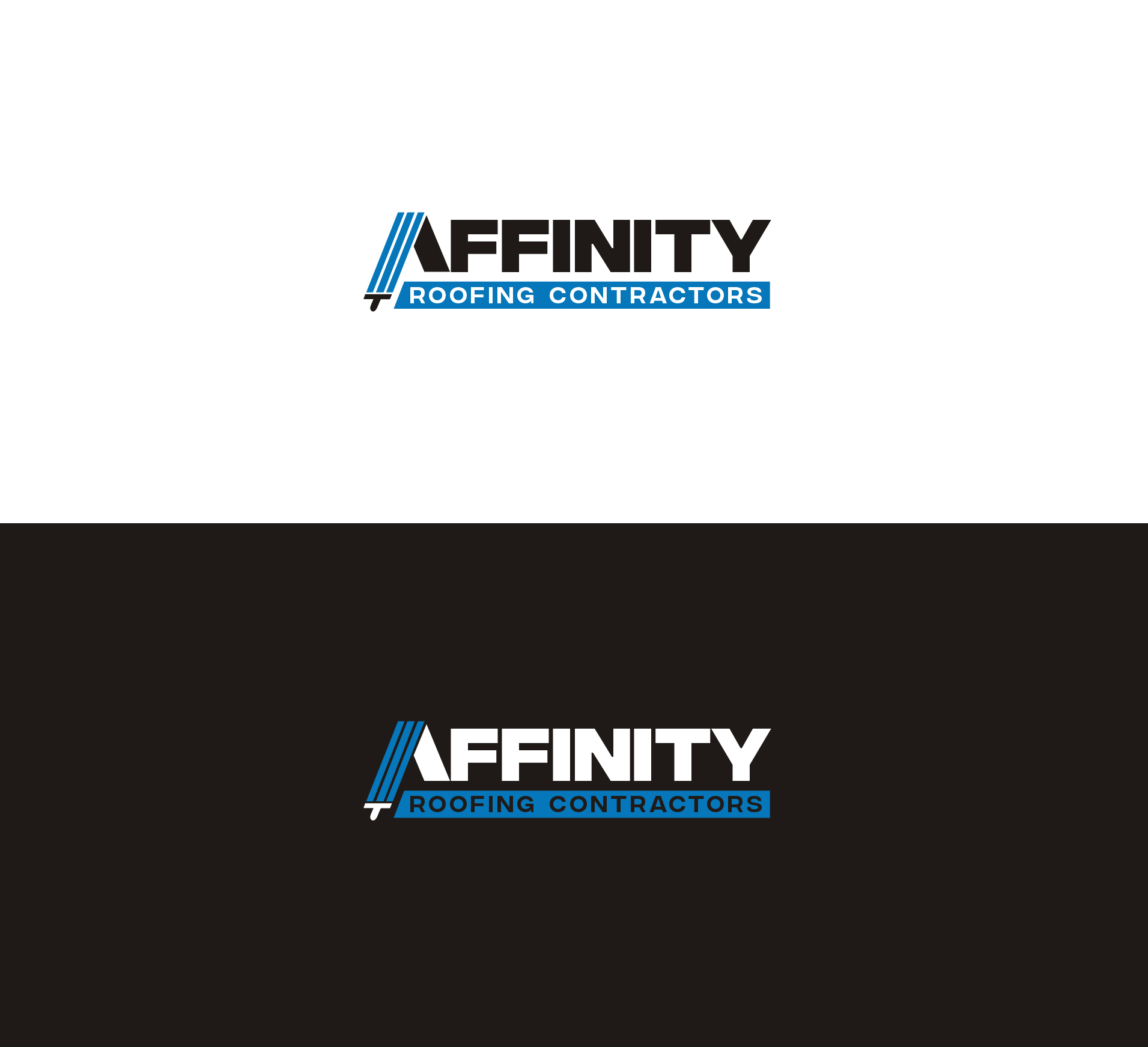 Design de Logo par Grapflix 2022 pour Affinity Roofing Contractors | Design #29812255
