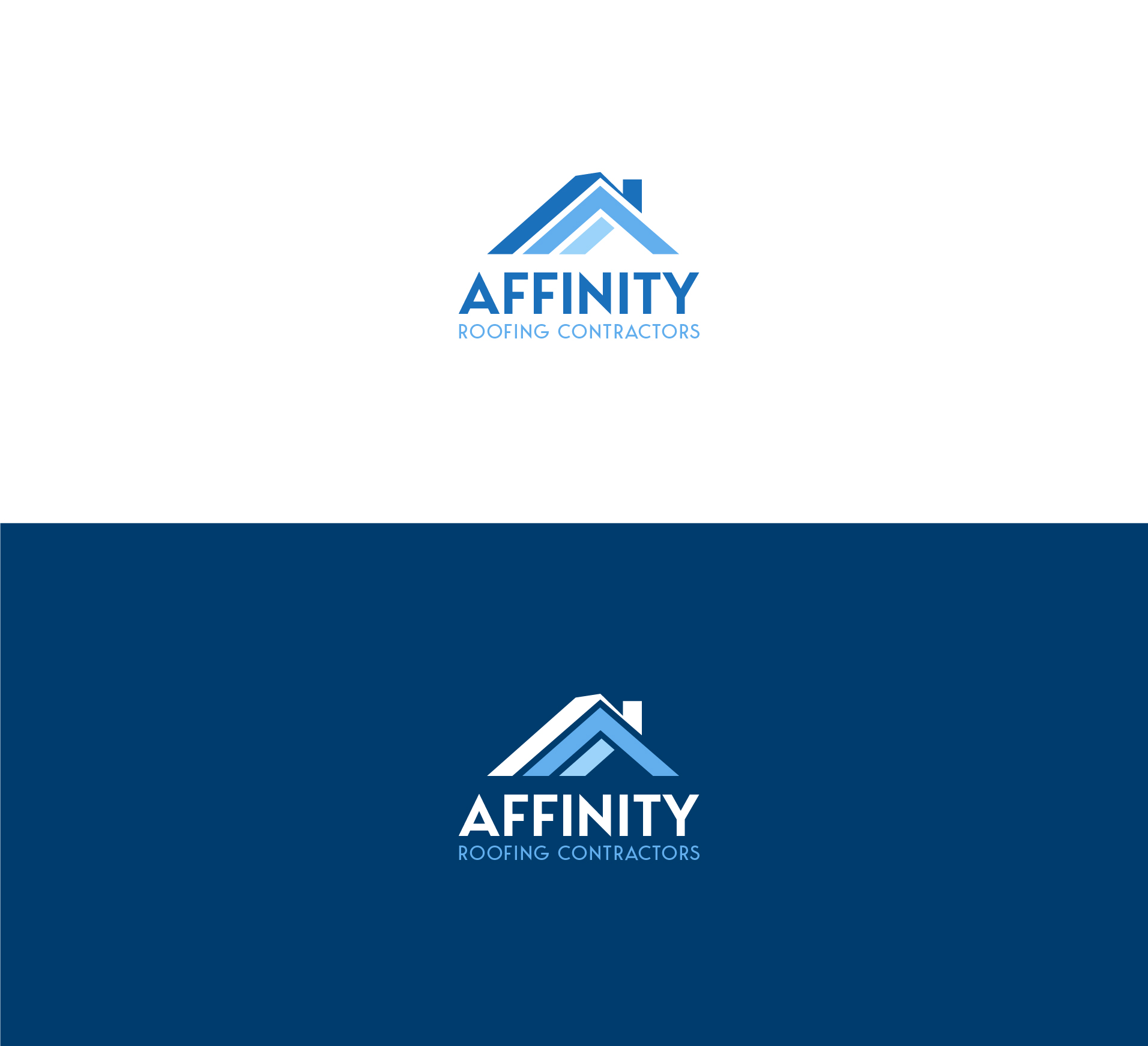 Diseño de Logo por Grapflix 2022 para Affinity Roofing Contractors | Diseño #29812256