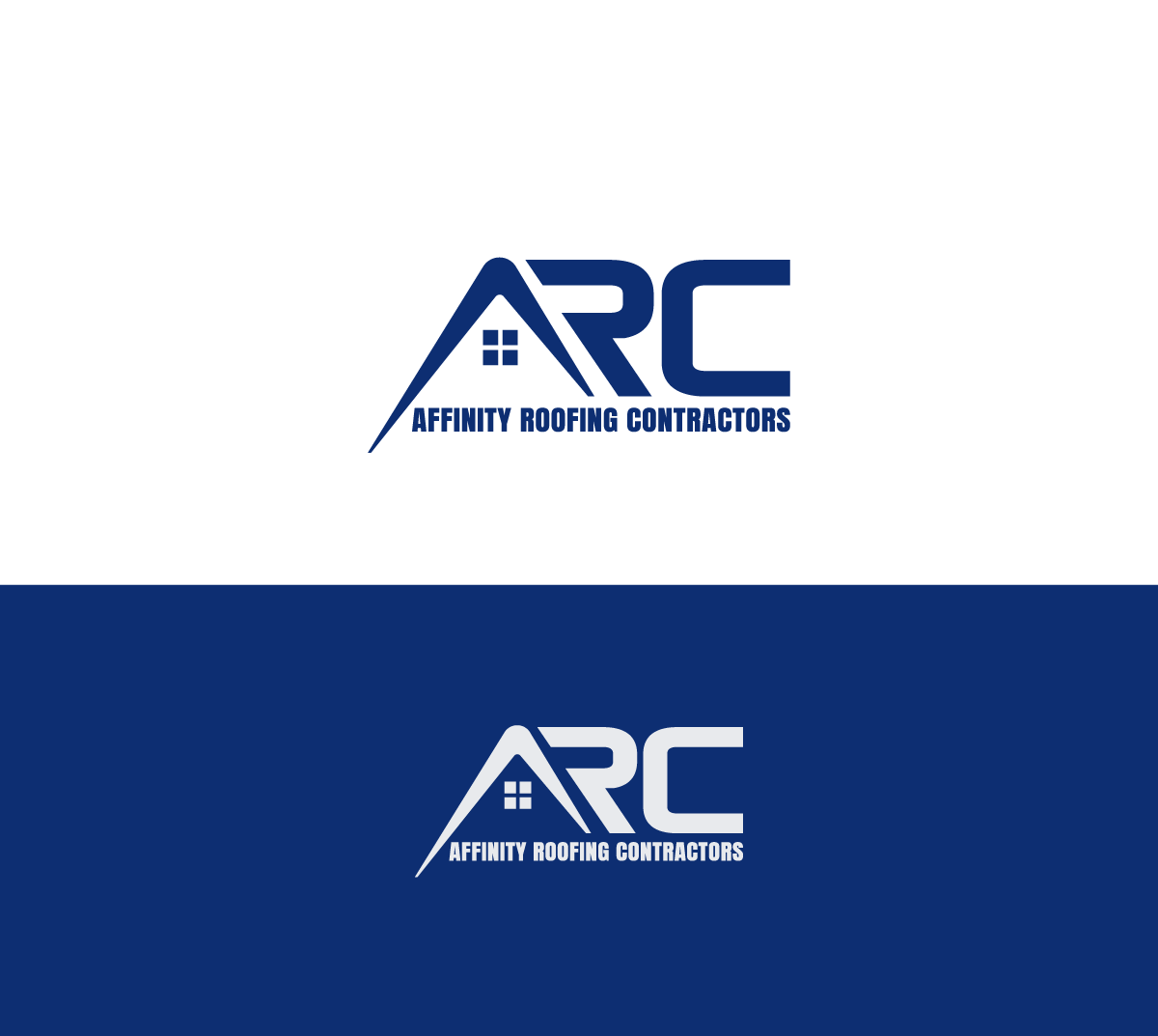 Logo Design by anico for Affinity Roofing Contractors | Design #29788924
