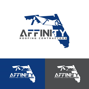 Diseño de Logo por fly  design para Affinity Roofing Contractors | Diseño: #29782519