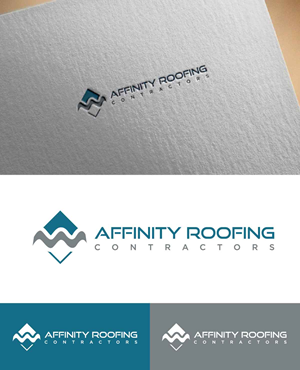 Diseño de Logo por fly  design para Affinity Roofing Contractors | Diseño: #29782520