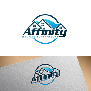 Diseño de Logo por PsyPen para Affinity Roofing Contractors | Diseño: #29781745