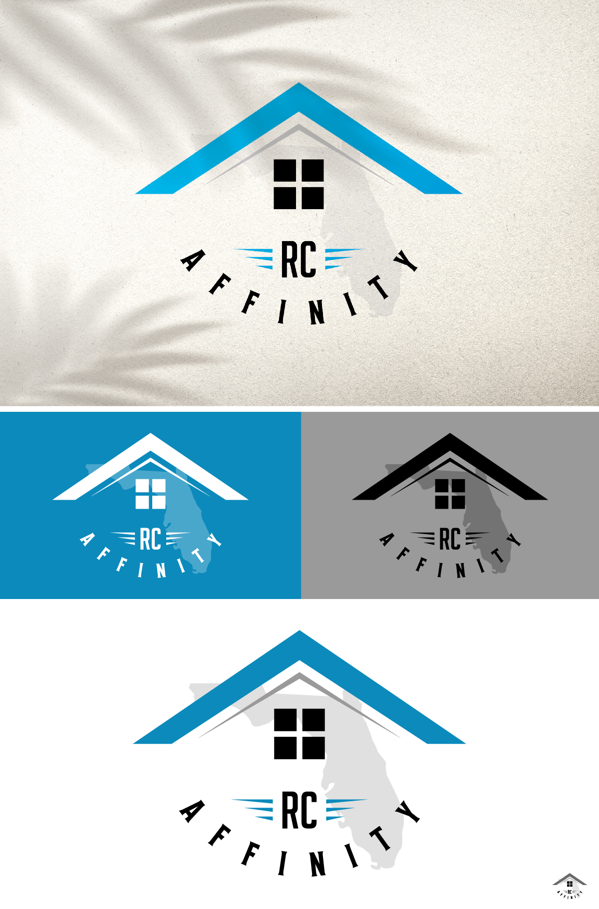 Logo Design by DesignLima for Affinity Roofing Contractors | Design #29785010