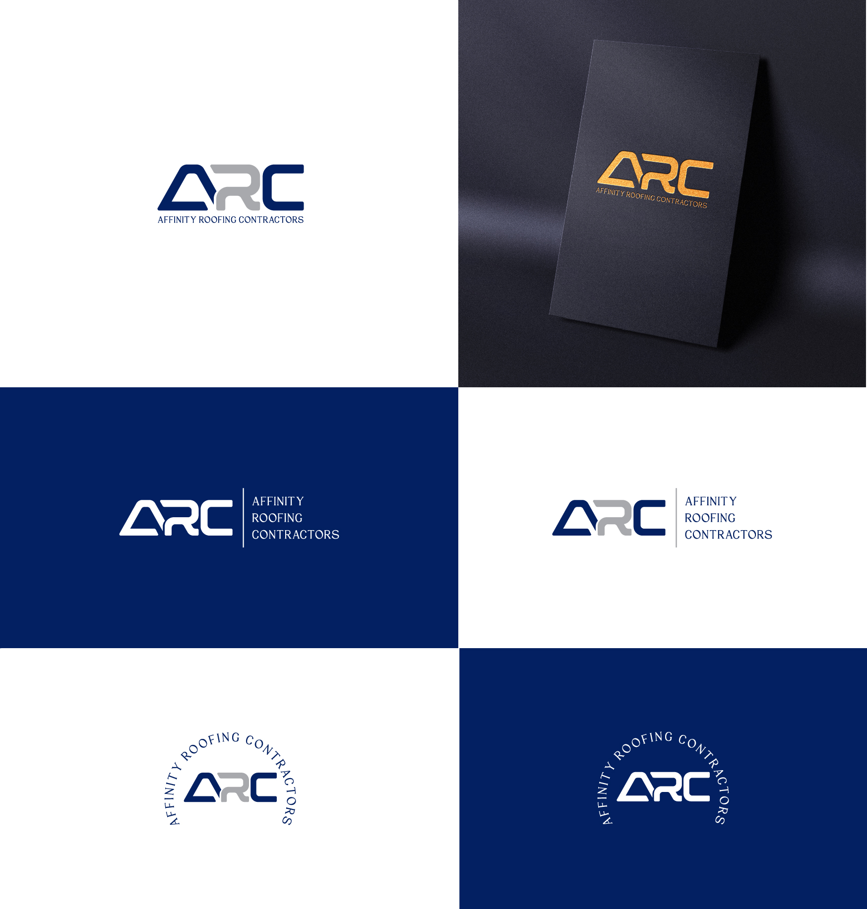 Logo Design by syra1233 for Affinity Roofing Contractors | Design #29815907