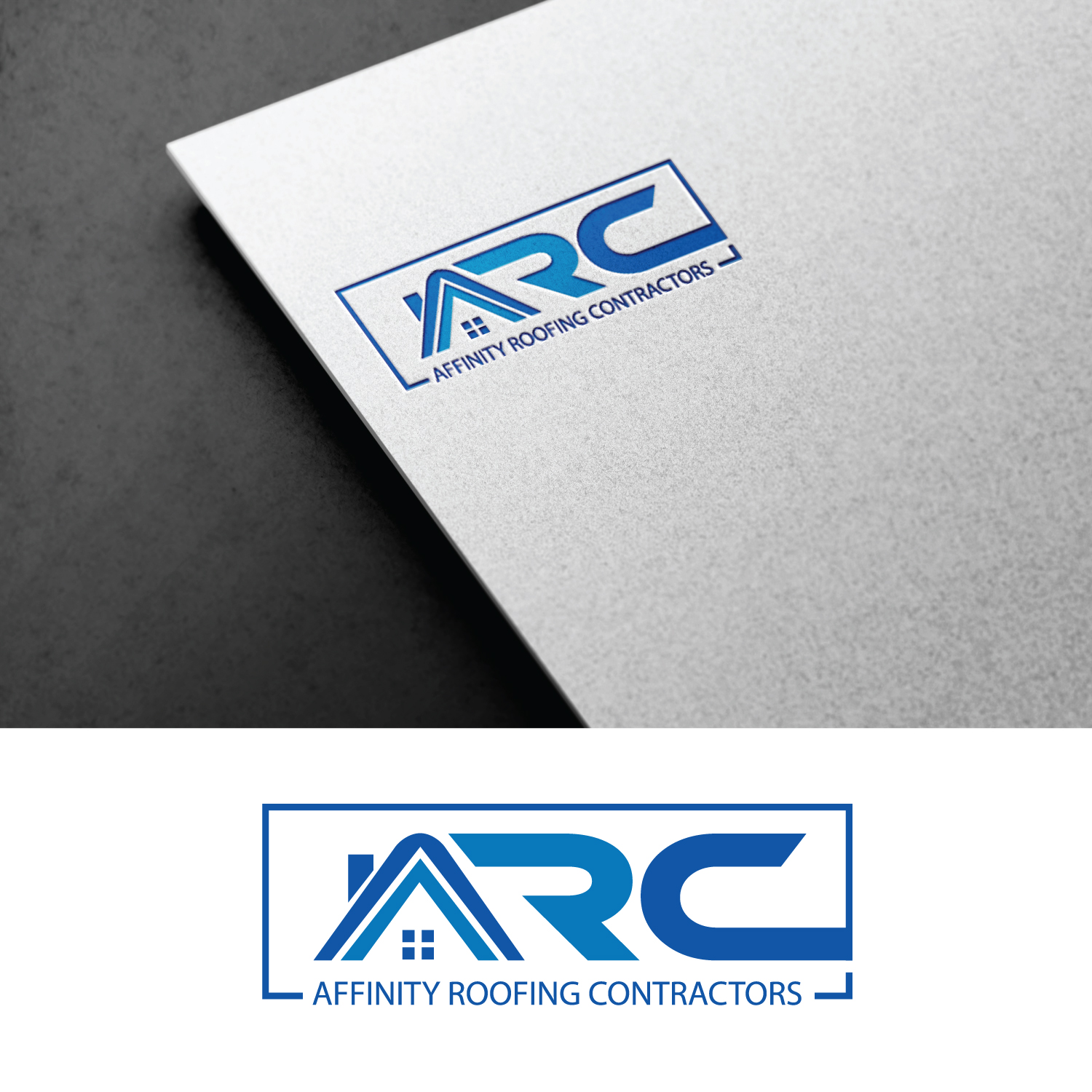 Logo Design by GODDREAMCREATION for Affinity Roofing Contractors | Design #29799239