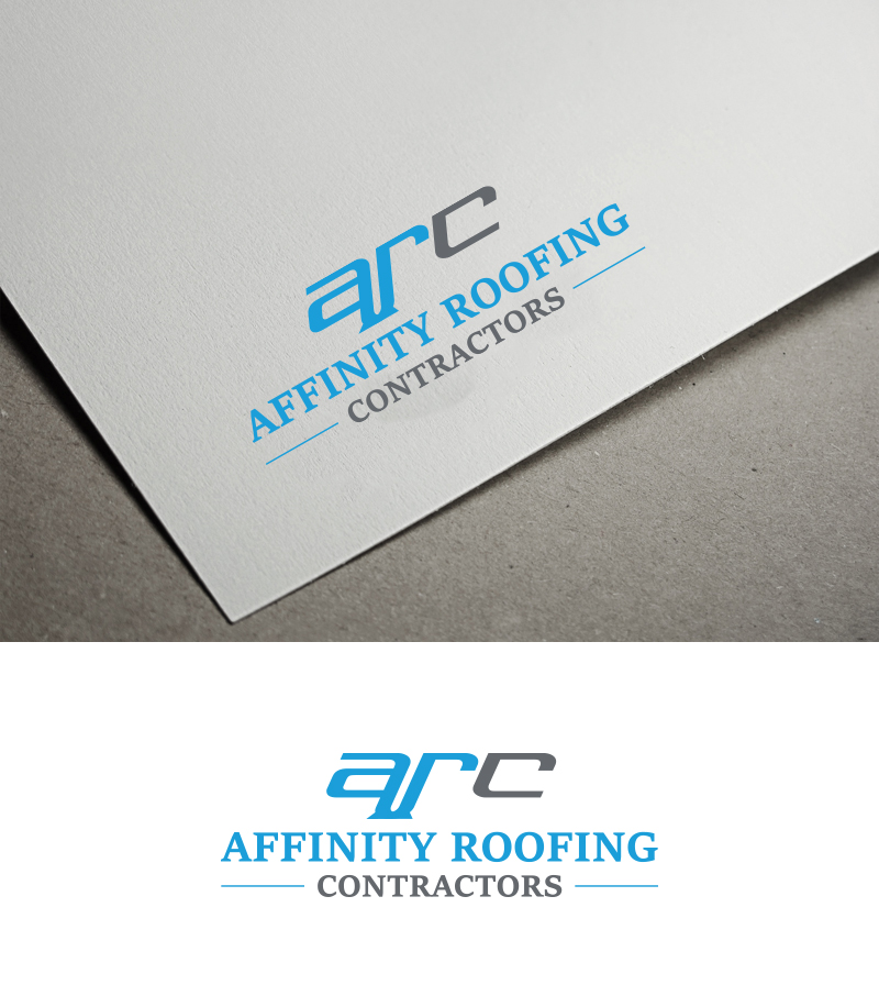 Logo-Design von sun_bird für Affinity Roofing Contractors | Design #29814729